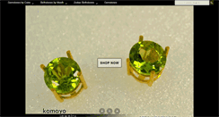 Desktop Screenshot of kamayojewelry.com